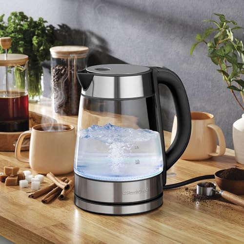 Speed-Boil 1.7L 1500W Electric Kettle for Coffee & Tea Drinkers
| Speed-Boil Borosilicate Glass 1.7L 1500W Electric Ket